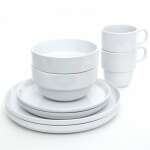 GIBSON STACKWARE 8PC DINNERWARE SET | 105959.08