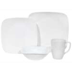 CORELLE DINNERWARE SET 16PC SQUARE | 1069958