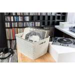 CURVER 18L MY STYLE RECTANGULAR STORAGE BASKET VINTAGE WHITE | 3253923612004 - Image 3