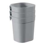 CURVER 3 PIECE INFINITY PLASTIC CUP GREY | 3253924759005