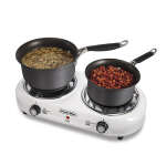 PROCTOR SILEX 1000 WATT & 600 WATT DOUBLE ELECTRIC BURNER | 34202 - Image 3