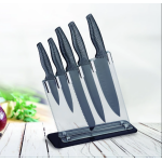 KENNEDY HOME 6 PIECE KNIFE SET WITH ACRYLIC STAND | 42483 - Image 2