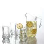 GIBSON GH JEWELITE 5PC GLASS PITCHER SET | 72817.05