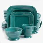 GIBSON BARBERWARE 16PC SQ DINNERWARE | 92613.16