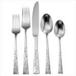 ANCHOR HOCKING 20 PIECE FLATWARE SET ALYSSIA SILVER | 97721