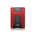 ADATA 1TB ANTI SHOCK EXTERNAL HARD DRIVE, RED | AHD650-1TU3-CRD