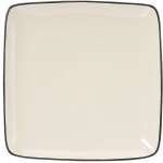 CUISINART MELLE COLLECTION SQ 10.5" WHITE DINNER PLATE | CDST1-DPW
