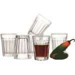 CRYSTALLINE 6PS SKYLINE SHOT GLASS SET | CIR-42742