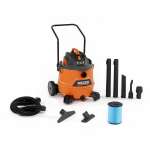RIDGID 16GAL 6.5HP WET & DRY WITH CART | HD1800