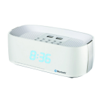 SDIGITAL ALARM CLOCK | Q7-WHT