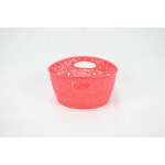 CURVER VICTORIA 7L PINK DECORATIVE BASKET | 218412