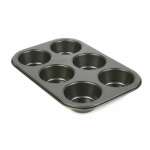 BAKERS SELECT 6 CUP NON-STICK STANDARD MUFFIN PAN | 713-726