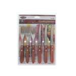 BISTRO 12 PIECE FORK & KNIFE SET | 716-31939