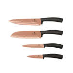 BERLINGER HAUS 4 PIECE  KNIFE SET ROSE GOLD | 716-BH2385