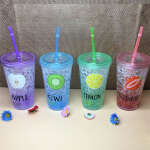 450ML MULTIFUNCTIONAL PLASTIC CUP WITH LID AND PIPETTE | DBT-18645