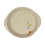ROUND BAKEWARE WITH FLOWER DECAL | DBT-502458 - Image 2