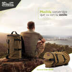 KLIPX KARAVAN/DUFFLE BACKPACK | KNB-800BR - Image 2