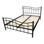KIS ODETTE METAL BED BLACK 140X200CM | OD-902 - Image 2