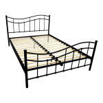 KIS ODETTE METAL BED BLACK 140X200CM | OD-902 - Image 3