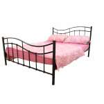 KIS ODETTE METAL BED BLACK 140X200CM | OD-902