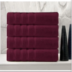 SOHO BADDOEK 67.5X135CM BORDEAUX | 10087