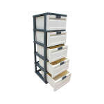 NEW OCEAN 5 TIERS KNOCK DOWN CABINET | 735-KD5