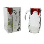 PASABAHCE 1650CC JARRA (SPACE) JUG TRANSPARENT / RED | 748-43674R