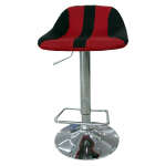 BAR CHAIR BLACK/RED FLT | BDS-851-90133307