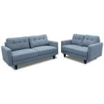 SOHO SOFA SET 3+2 SEAT LIGHT BLUE | P1672-0009 - Image 4