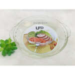 MUKHI 22.5CM PIE PLATE ROUND BAKING DISH BAKEWARE TEMPERED GLASS | TP-Y48-2 - Image 2