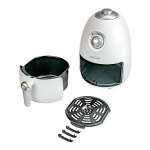 BRENTWOOD 2 QT 800 WATT AIR FRYER WHITE | BWAF200W - Image 3