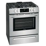 FRIGIDAIRE 30" 4 BURNERS GAS RANGE | FFGH3051VS - Image 2