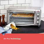 BLACK & DECKER EXTRA WIDE CRISP 'N BAKE AIR FRY TOASTER OVEN | TO3265XSS - Image 3