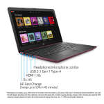 HP 15.6" AMD A4-9125 4GB SDRAM, 500GB HDD LAPTOP BUNDLE BERRY MAUVE | 15-DB0094WM - Image 6