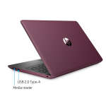 HP 15.6" AMD A4-9125 4GB SDRAM, 500GB HDD LAPTOP BUNDLE BERRY MAUVE | 15-DB0094WM - Image 7