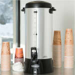 PROCTOR SILEX 100 CUP BRUSHED ALUMINUM COFFEE URN | 45100 - Image 3