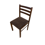 DINING TABLE WITH 4 CHAIRS stof recht | JIMP168C - Image 2