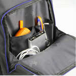 XTECH 15.6 NOTEBOOK BACKPACK BLACK WITH ZIPPER | XTB-211 - Image 3