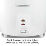 PROCTOR SILEX 15 CUP RICE COOKER WHITE | 37551 - Image 5