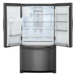FRIGIDAIRE GALLERY 26.8 CU.FT FRENCH DOOR REFRIGERATOR BLACK | FGHB2868TD - Image 2