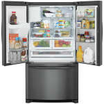 FRIGIDAIRE GALLERY 26.8 CU.FT FRENCH DOOR REFRIGERATOR BLACK | FGHB2868TD - Image 7