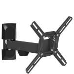 BARKAN 13"-39" FLAT/CURVED 3 MOVEMENT WALL MOUNT BLACK | 2300.B