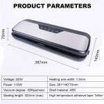 CONSUMX STAINLESS STEEL AUTOMATIC VACUUM SEALER | QH-S12 - Image 2