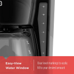 BLACK EN DECKER COFFEE MAKER PROGRAMABLE 12 CUP | CM1160B - Image 5