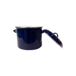 COOK PREP EAT 8.0QT ENAMEL STEEL STOCK POT RED | CPEC-87294 - Image 2