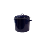 COOK PREP EAT 15QT ENAMEL STEEL STOCK POT BLUE | CPEC-87295