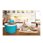 MR. FREEZE 24 OZ.THERMOELECTRIC TURQUOISE ICE CREAM MAKER | EIM-700T - Image 4
