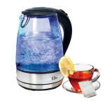 ELITE PLATINUM 1.7 CORDLESS GLASS TEA KETTLE | EKT-200 - Image 8