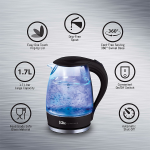 ELITE PLATINUM 1.7L GLASS KETTLE | EKT-300 - Image 3