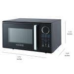 BLACK & DECKER 0.9 CUFT MICROWAVE BLACK | EM925CP-P2 - Image 3
